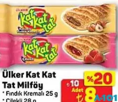 ÜLKER KAT KAT TAT MİLFÖY 25 G